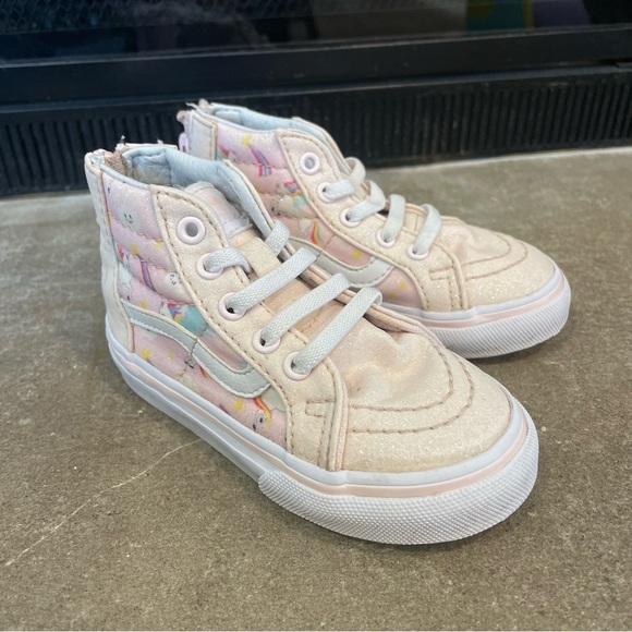 Vans High Top Sparkle Unicorn Sneaker - Picture 2 of 10